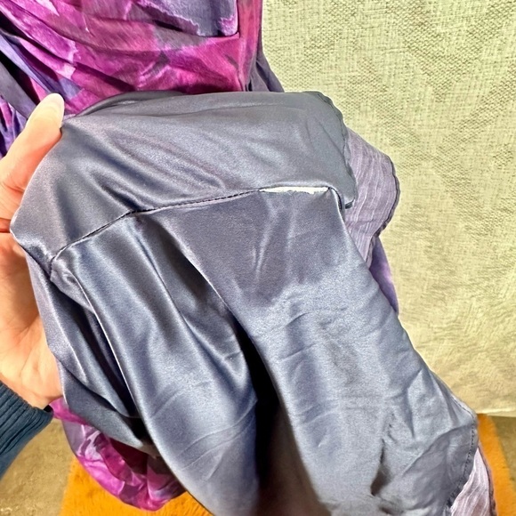 Lela Rose x Neiman Marcus silk blend floral high low dress size 6 - Picture 8 of 8